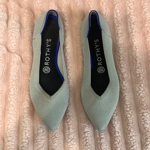 Rothy’s Light Gray The Point Flats